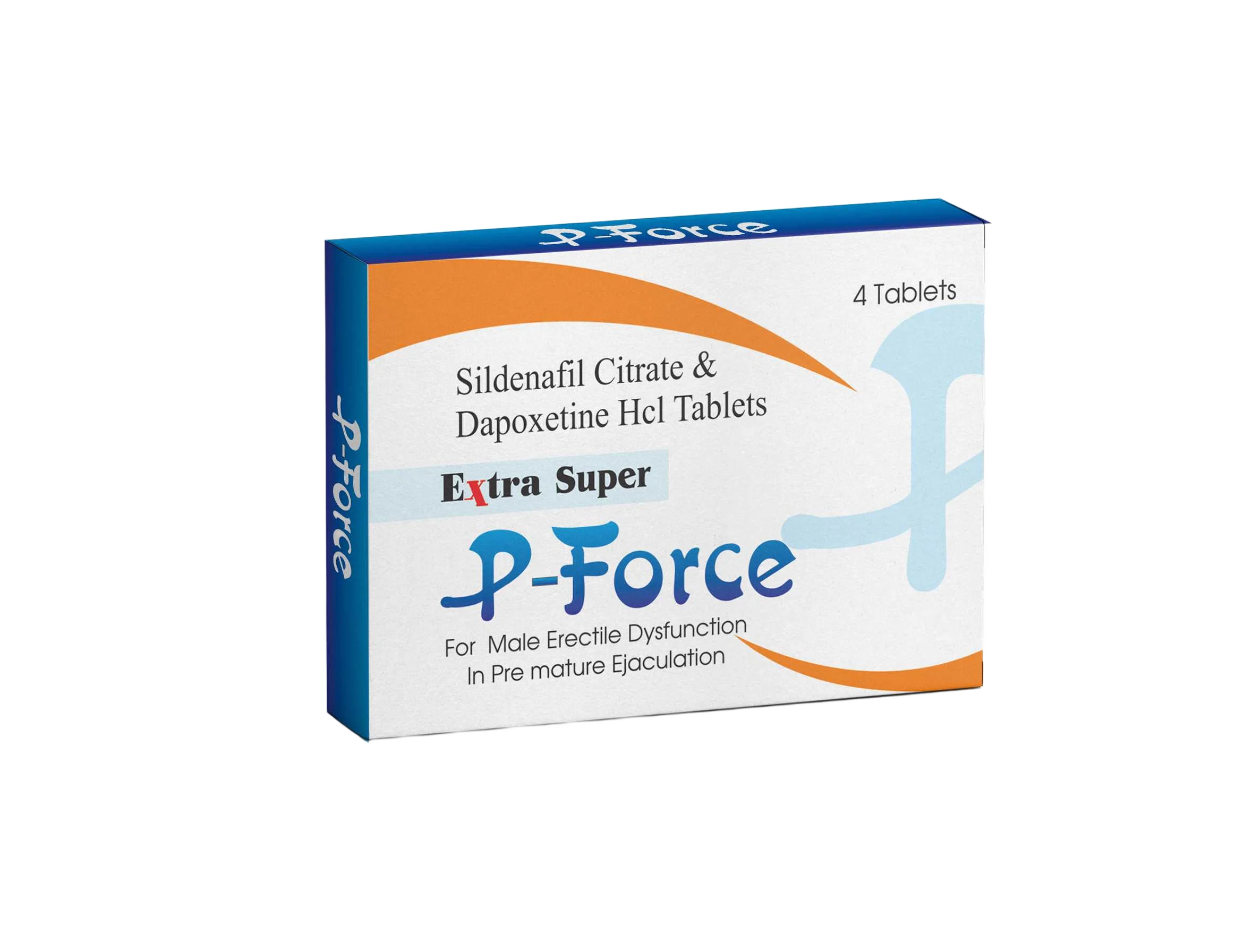 Extra Super P Force - One pill to treat erectile dysfunction & premature ejaculation