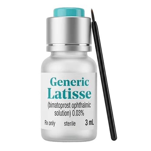 Latisse Generic (Bimatoprost) - Helps Treat Inadequate Eyelashes