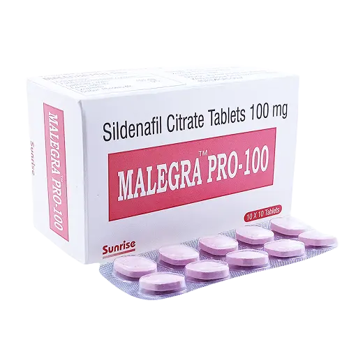 Malegra Pro 100mg - A Reliable and Trustworthy ED Tablet
