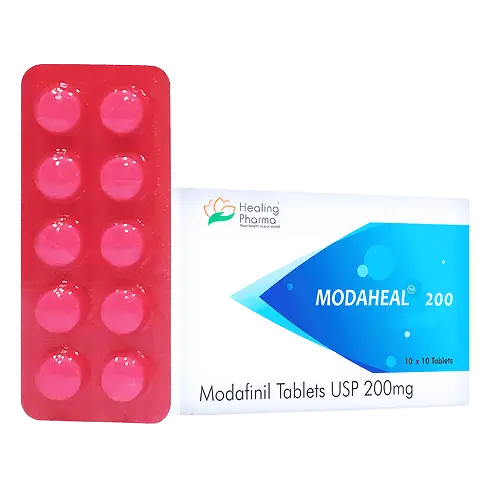 Modaheal 200 (Modafinil) Tablet - Helps Promotes Wakefulness