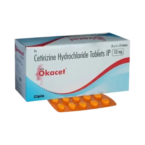 Okacet 10mg Tablet: Best Anti-Allergic Medicine For Adults