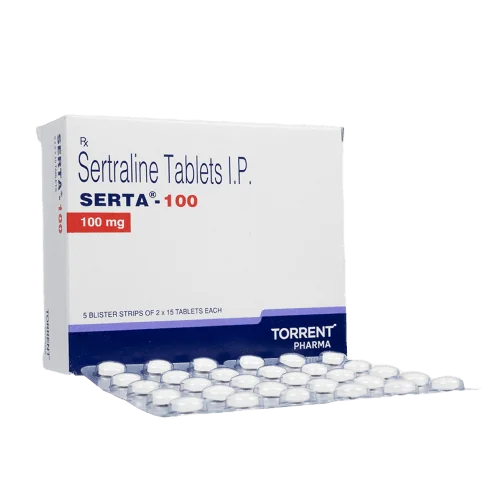 Serta 100 mg - Medication for Anxiety and Depression