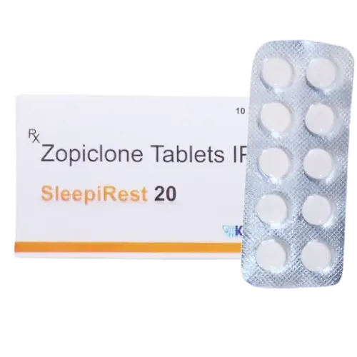 SleepiRest 20 mg (Zopiclone) Tablet - The Best Sleep Aid
