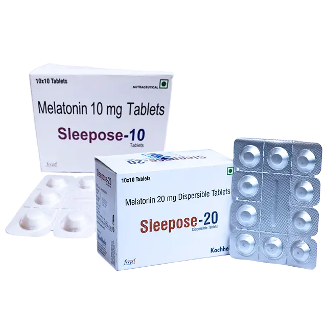 Sleepose 10, 20 mg (Zolpidem) - Helps improve Sleep Quality