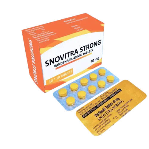 Snovitra 40mg Strong (Vardenafil) - Helps Remove ED in Men