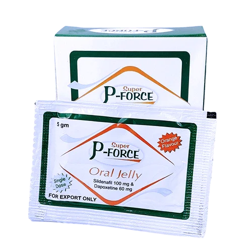 Super P Force Oral Jelly 100mg - Jelly-Based ED Drug for Men