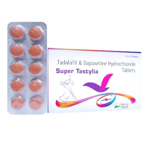 Super Tastylia 80mg - Safe and Long-lasting ED Tablet
