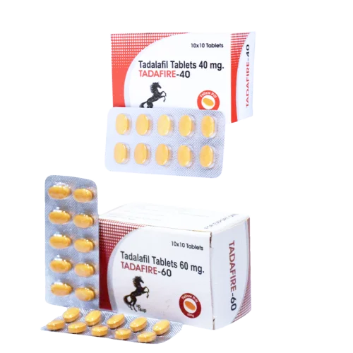 Tadafire (Tadalafil) 40, 60mg - Treatment For Weak Erection