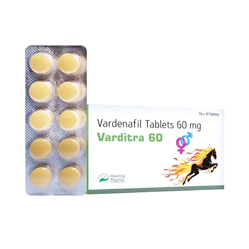 Varditra 60mg (Vardenafil) Tablet for Men to Eliminate ED