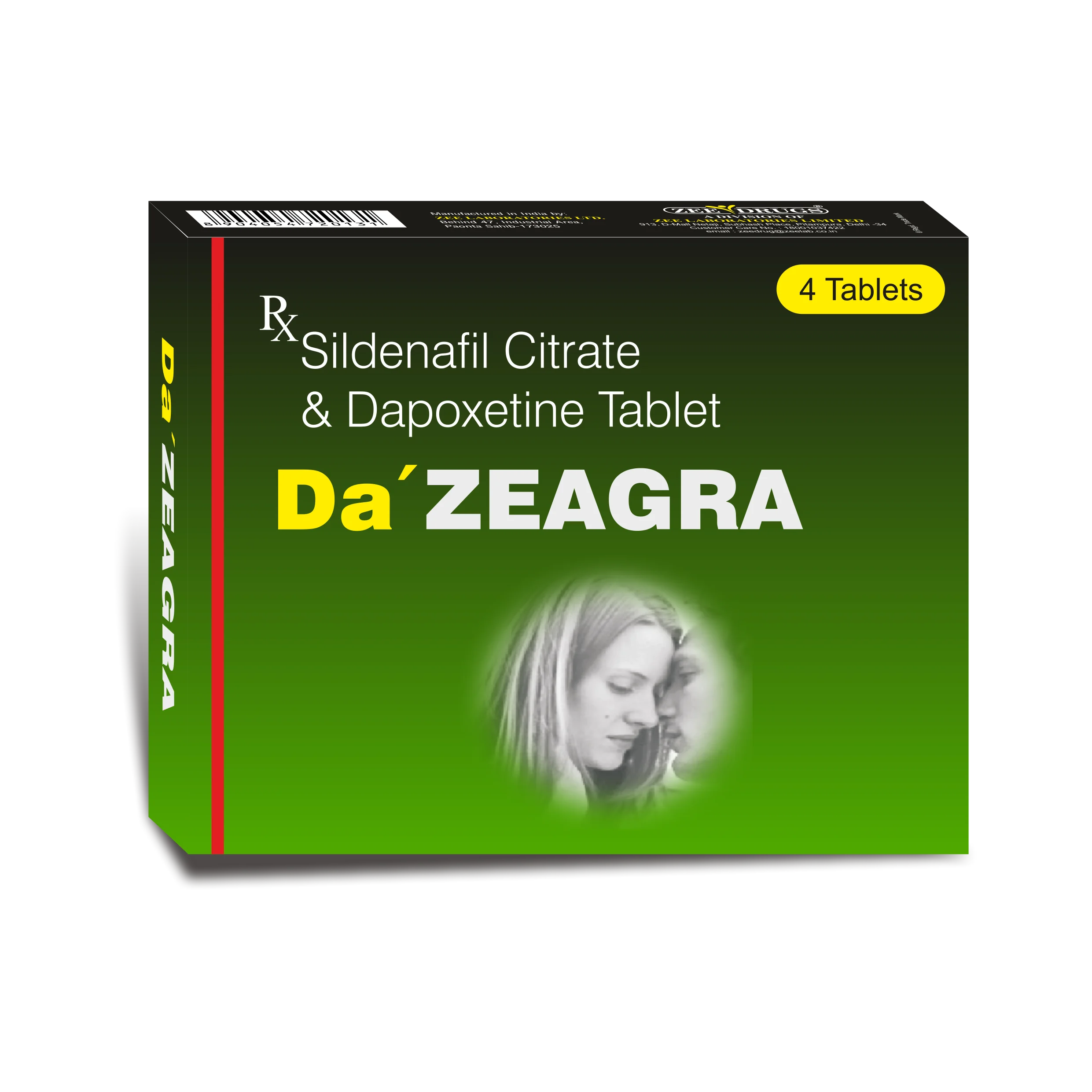 Zeagra 100mg - Quick Action and Long Lasting Erection