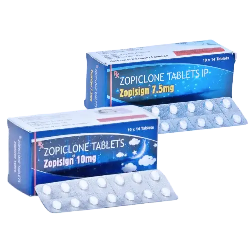 Zopisign 7.5, 10 mg (Zopiclone) - Helps Restore Normal Sleep